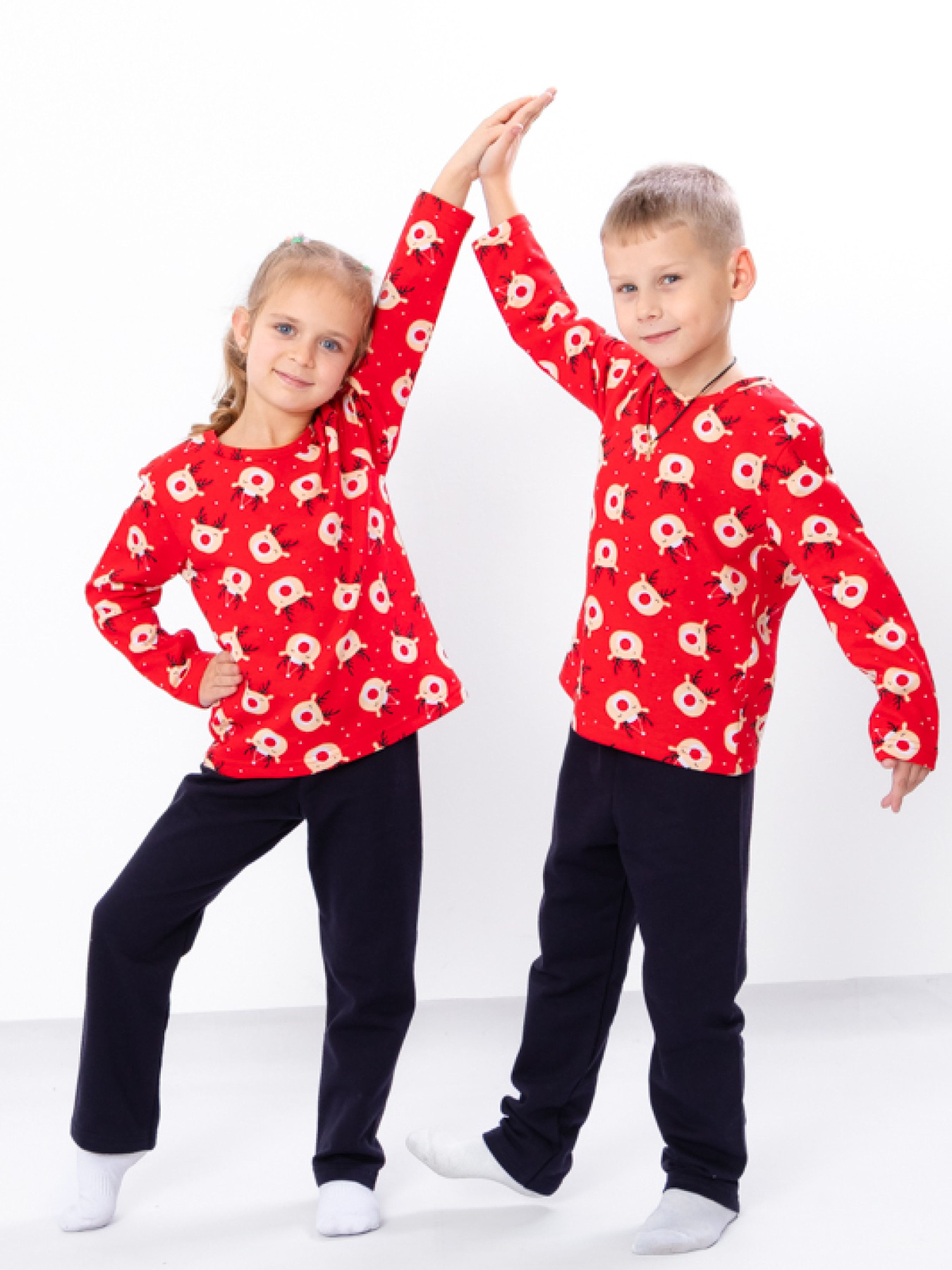 Пижама Носи своє модель 6076-024-olen-chervonij Фото