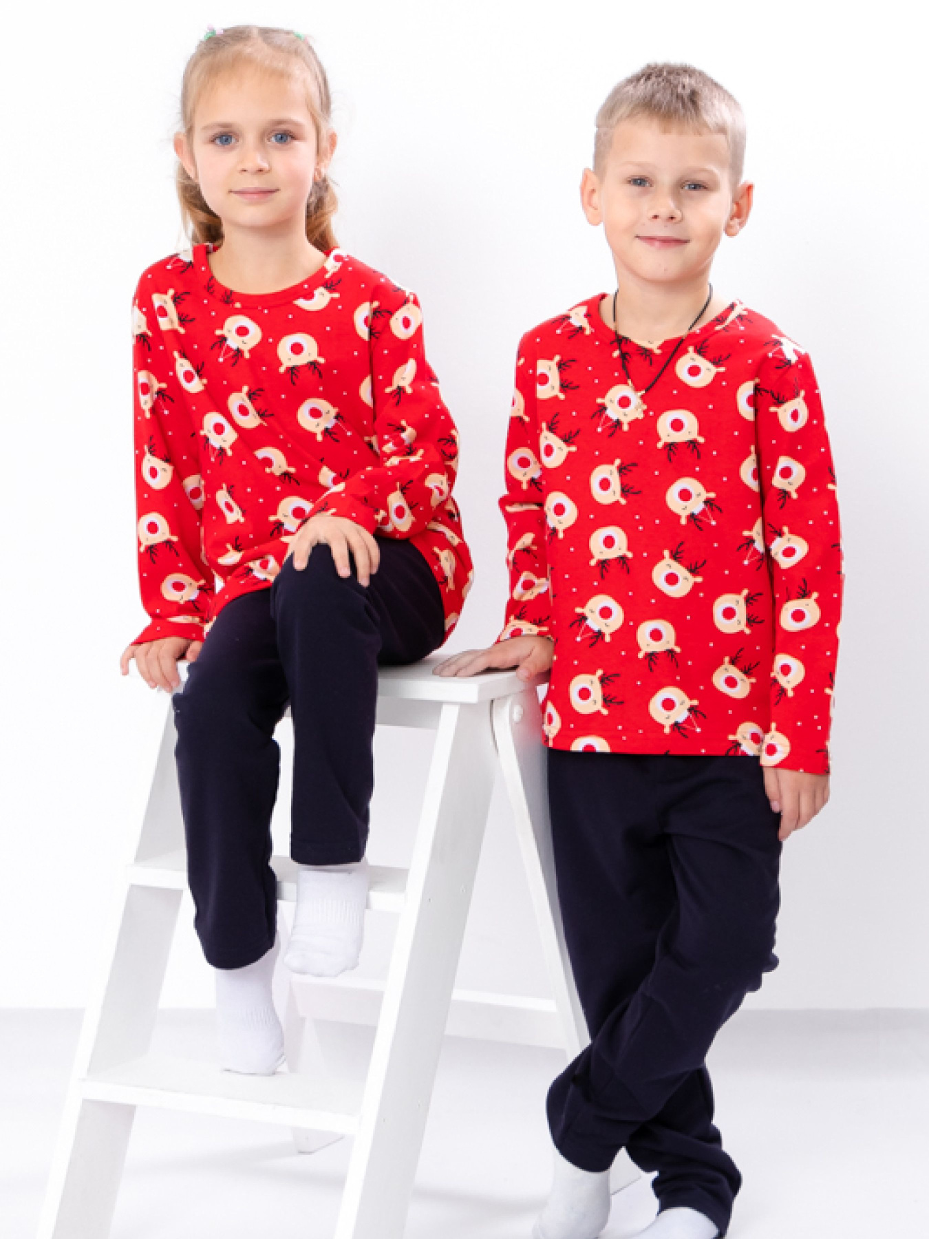 Пижама Носи своє модель 6076-024-olen-chervonij Фото