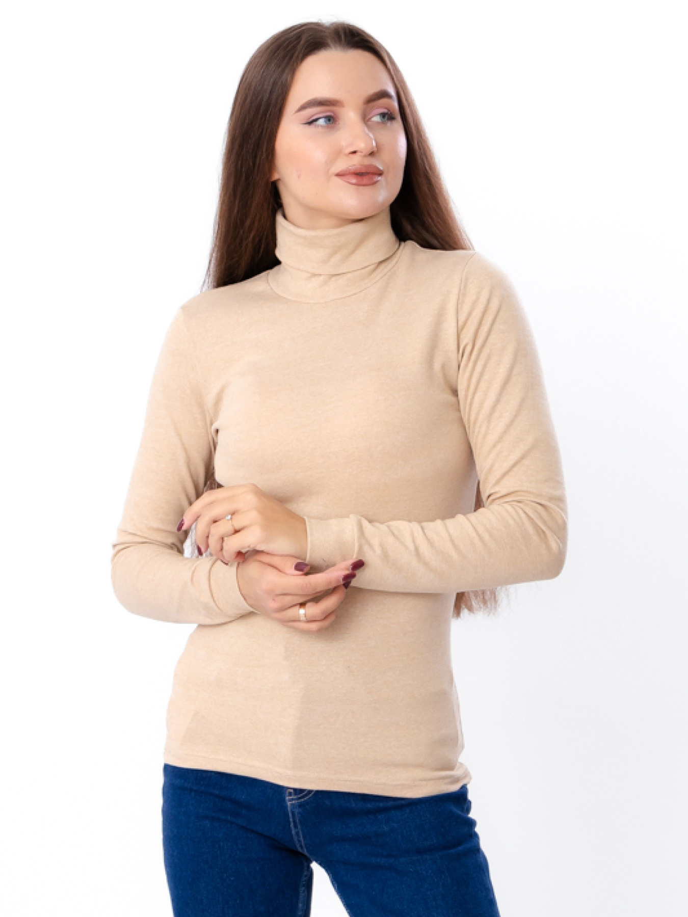 Водолазка Носи своє модель 8047-040-kremovij-melanzh Фото