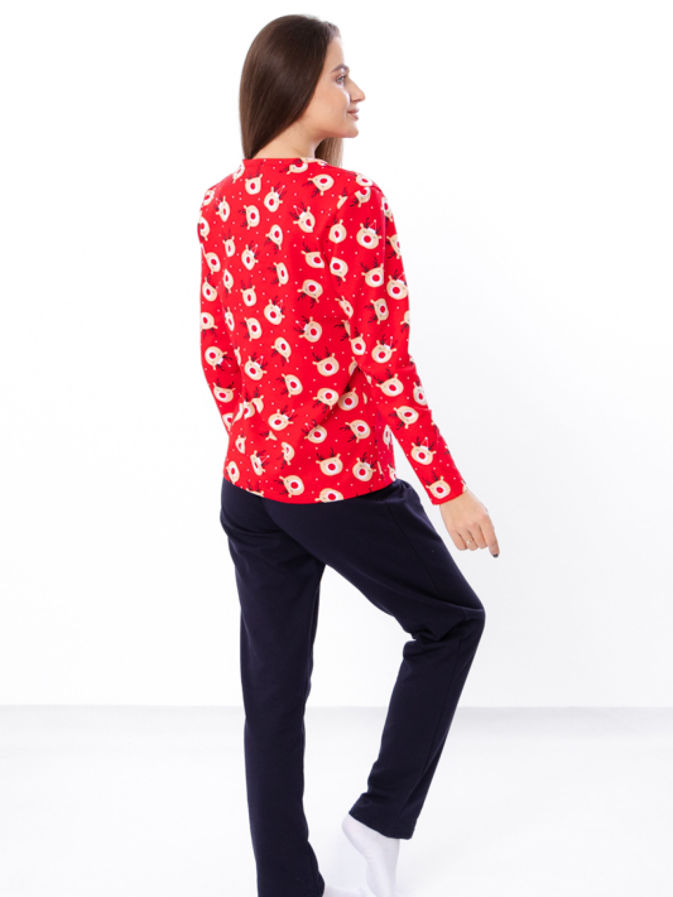 Пижама Носи своє модель 8249-024-olen-chervonij Фото