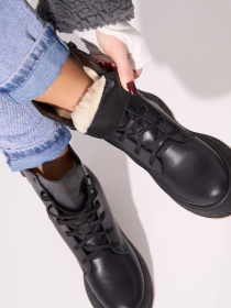 Ботинки ISSA Plus модель OB2-575_черный Фото