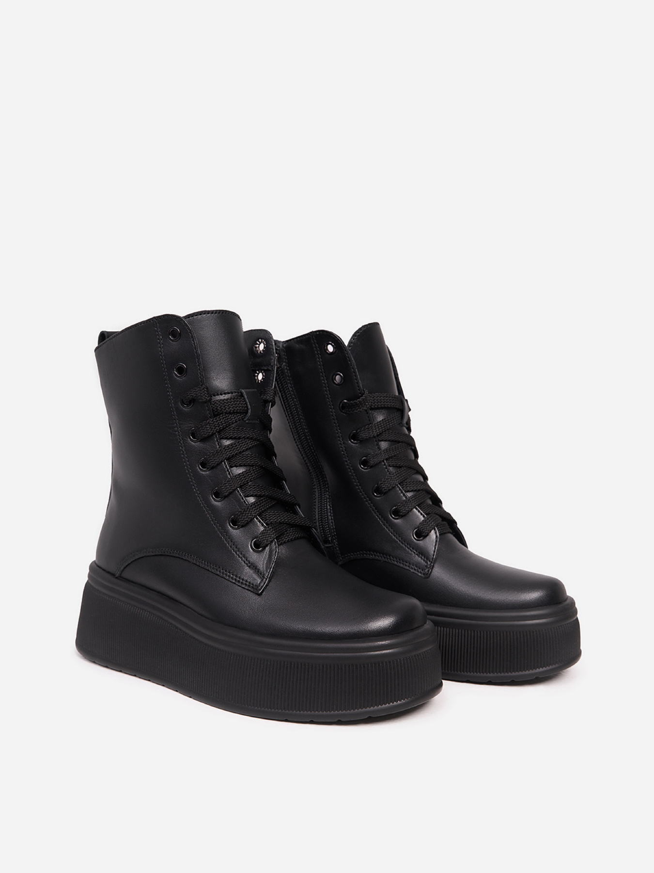 Ботинки ISSA Plus модель OB2-579_черный Фото