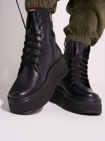 Черевики ISSA Plus модель OB2-579_черный Фото