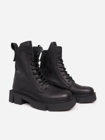 Ботинки ISSA Plus модель OB2-581_черный Фото