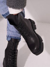 Черевики ISSA Plus модель OB2-581_черный Фото