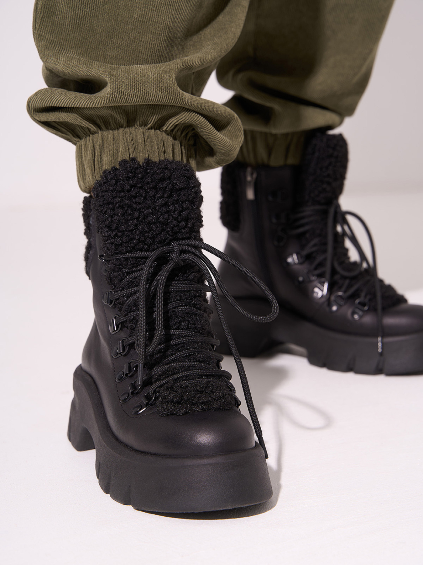 Черевики ISSA Plus модель OB2-582_черный Фото