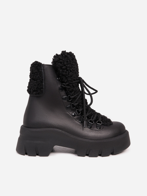 Ботинки ISSA Plus модель OB2-582_черный Фото