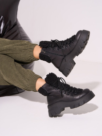 Черевики ISSA Plus модель OB2-582_черный Фото