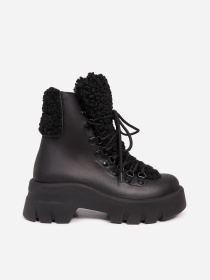 Ботинки ISSA Plus модель OB2-582_черный Фото