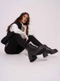 Бoтильоны ISSA Plus модель OB2-587_черный Фото