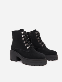 Бoтильоны ISSA Plus модель OB2-588_черный Фото