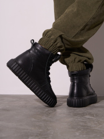 Черевики ISSA Plus модель OB2-590_черный Фото