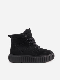 Черевики ISSA Plus модель OB2-591_черный Фото