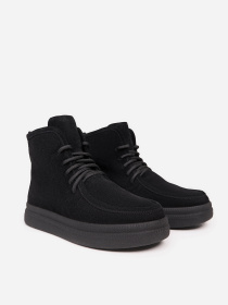 Ботинки ISSA Plus модель OB2-595_черный Фото