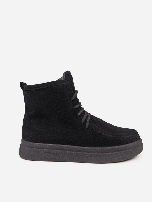 Ботинки ISSA Plus модель OB2-595_черный Фото