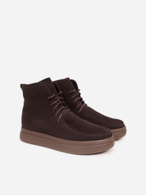 Ботинки ISSA Plus модель OB2-595_коричневый Фото