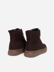 Ботинки ISSA Plus модель OB2-595_коричневый Фото