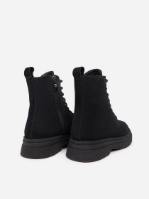 Ботинки ISSA Plus модель OB2-597_черный Фото