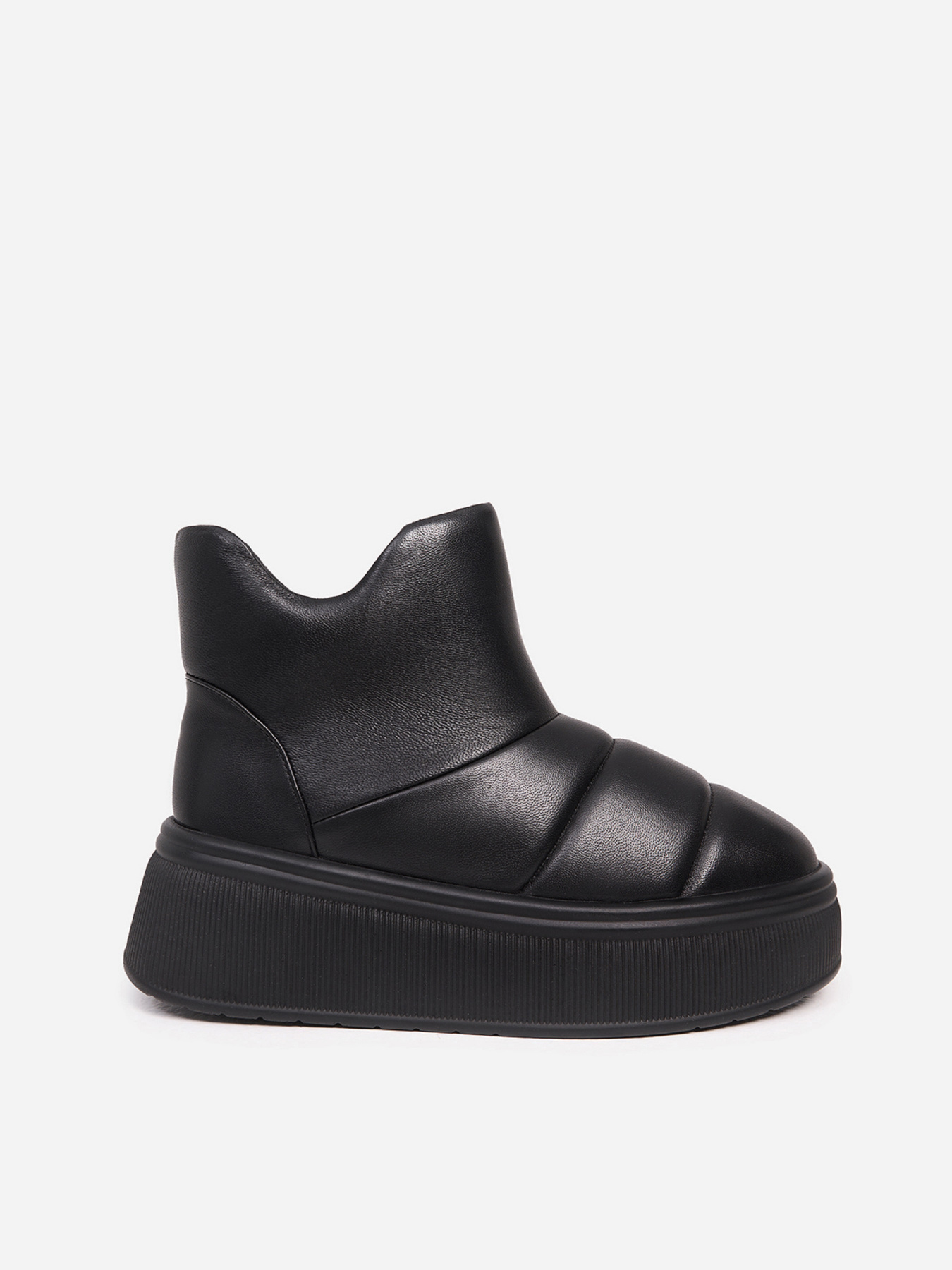 Сапоги дутики ISSA Plus модель OB2-598_черный Фото