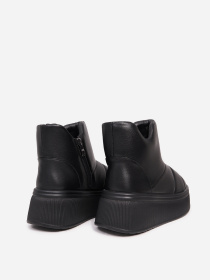 Чоботи дутики ISSA Plus модель OB2-598_черный Фото