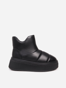 Чоботи дутики ISSA Plus модель OB2-598_черный Фото