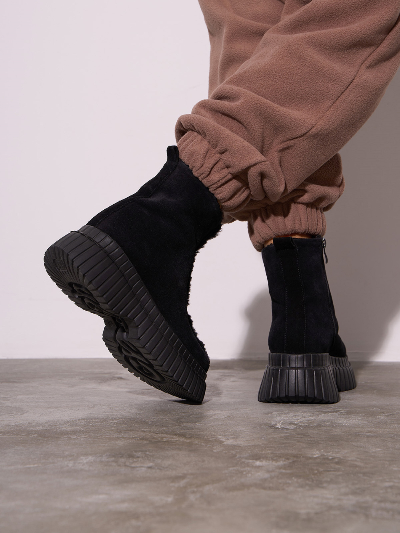 Ботинки ISSA Plus модель OB2-599_черный Фото