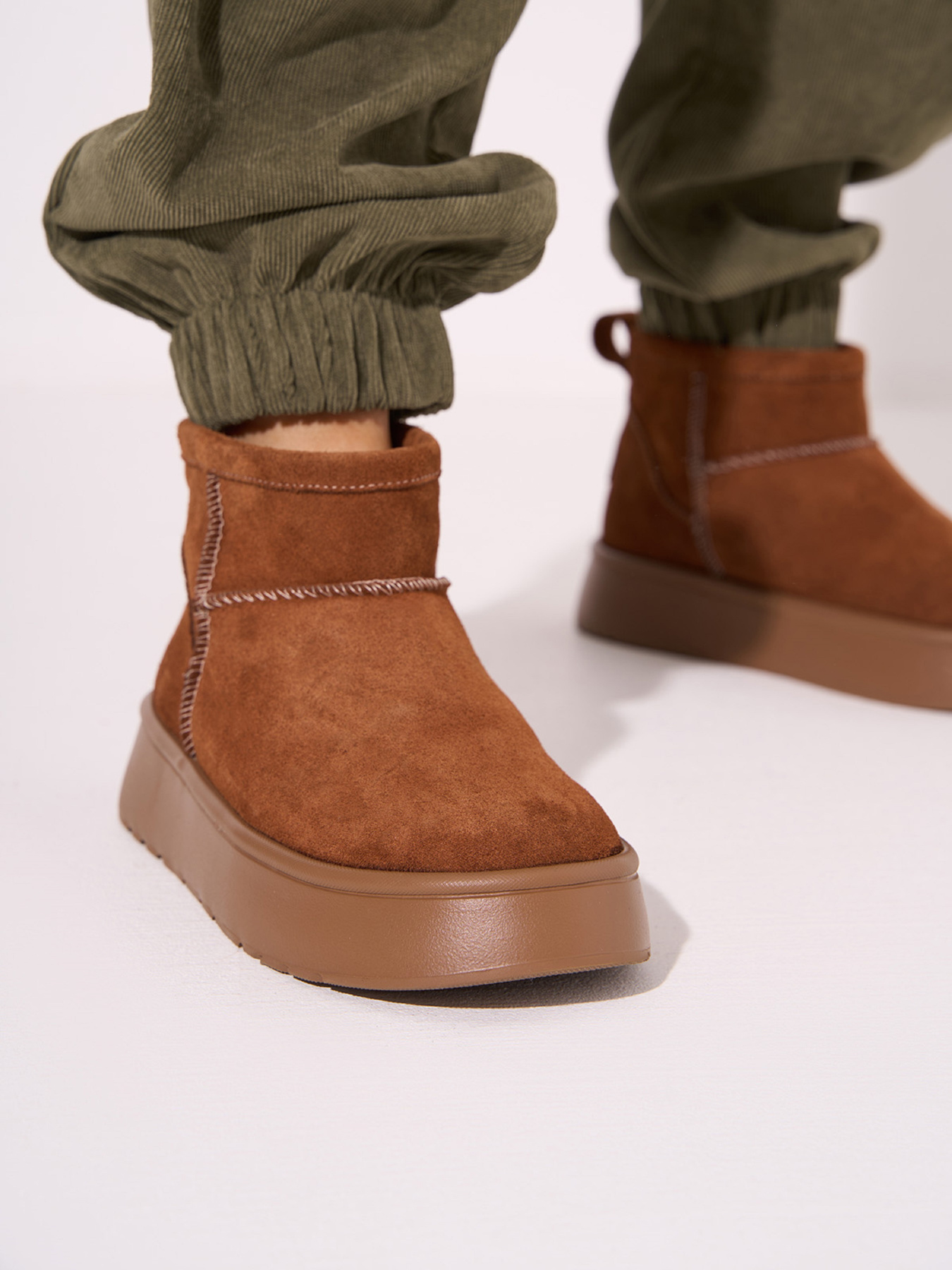 Сапоги ISSA Plus модель OB2-600_коричневый Фото