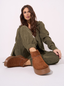 Сапоги ISSA Plus модель OB2-600_коричневый Фото