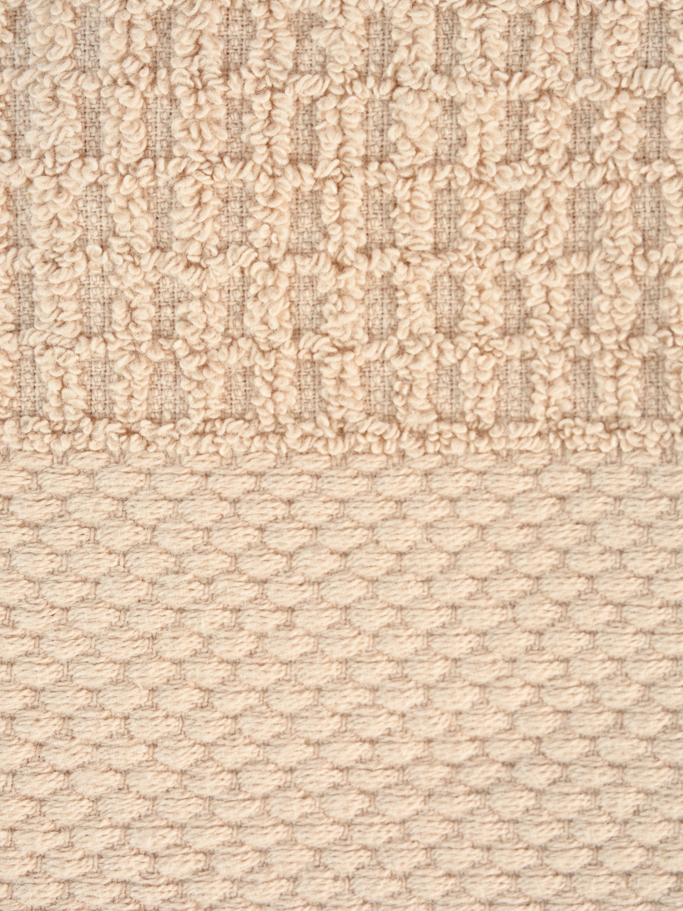 Кухонний рушник "Гостинність" бавовняний бежевий MBM HOME модель KT-12 M BEIGE Фото