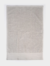 Кухонное полотенце "Гостеприимство" хлопковое серое MBM MY HOME модель KT-12 M GRAY Фото