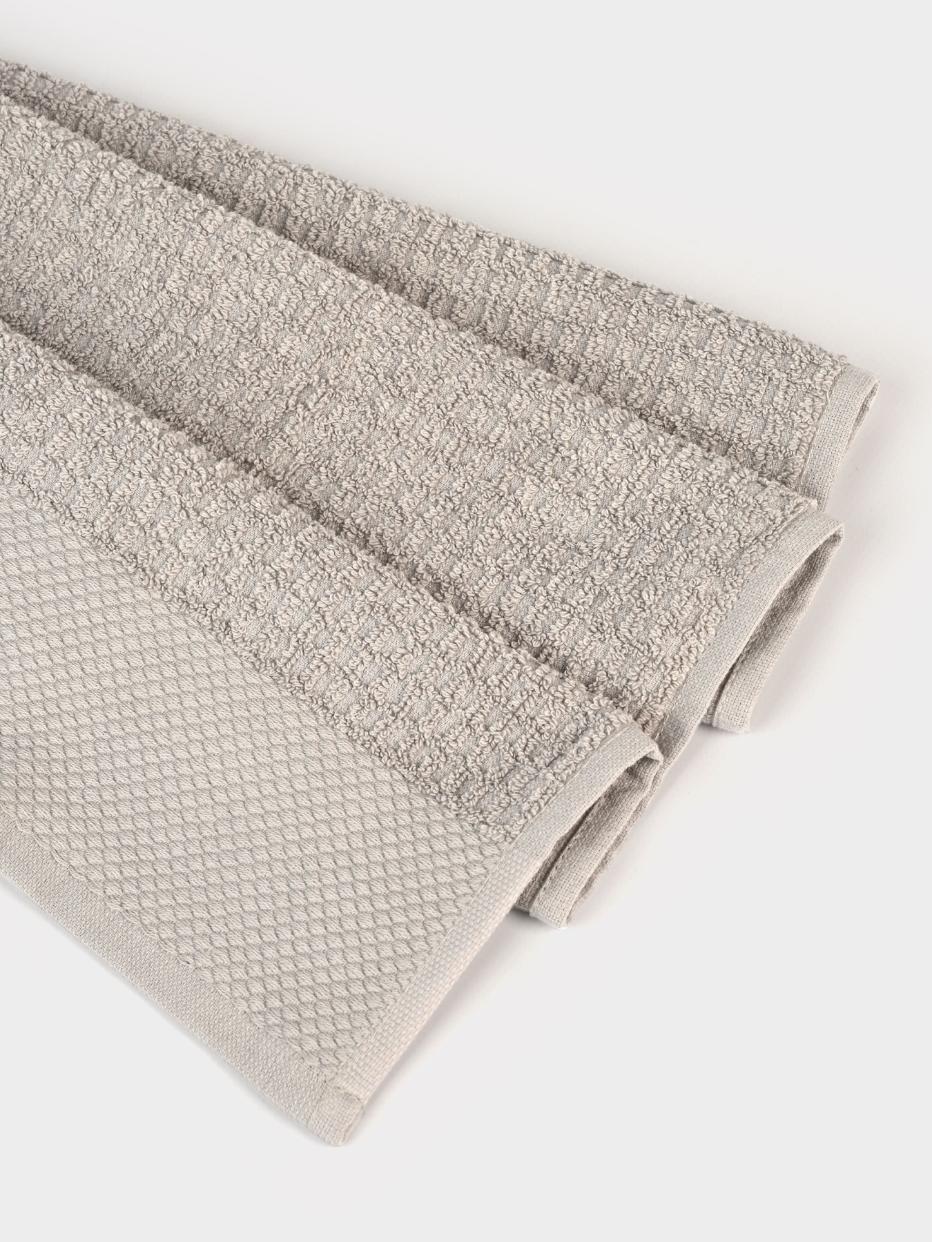 Кухонний рушник "Гостинність" бавовняний сірий MBM HOME модель KT-12 M GRAY Фото