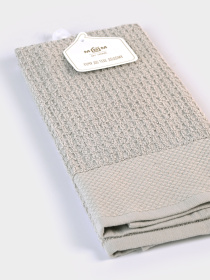 Кухонний рушник "Гостинність" бавовняний сірий MBM HOME модель KT-12 M GRAY Фото