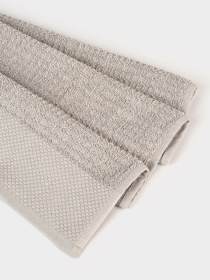 Кухонний рушник "Гостинність" бавовняний сірий MBM HOME модель KT-12 M GRAY Фото