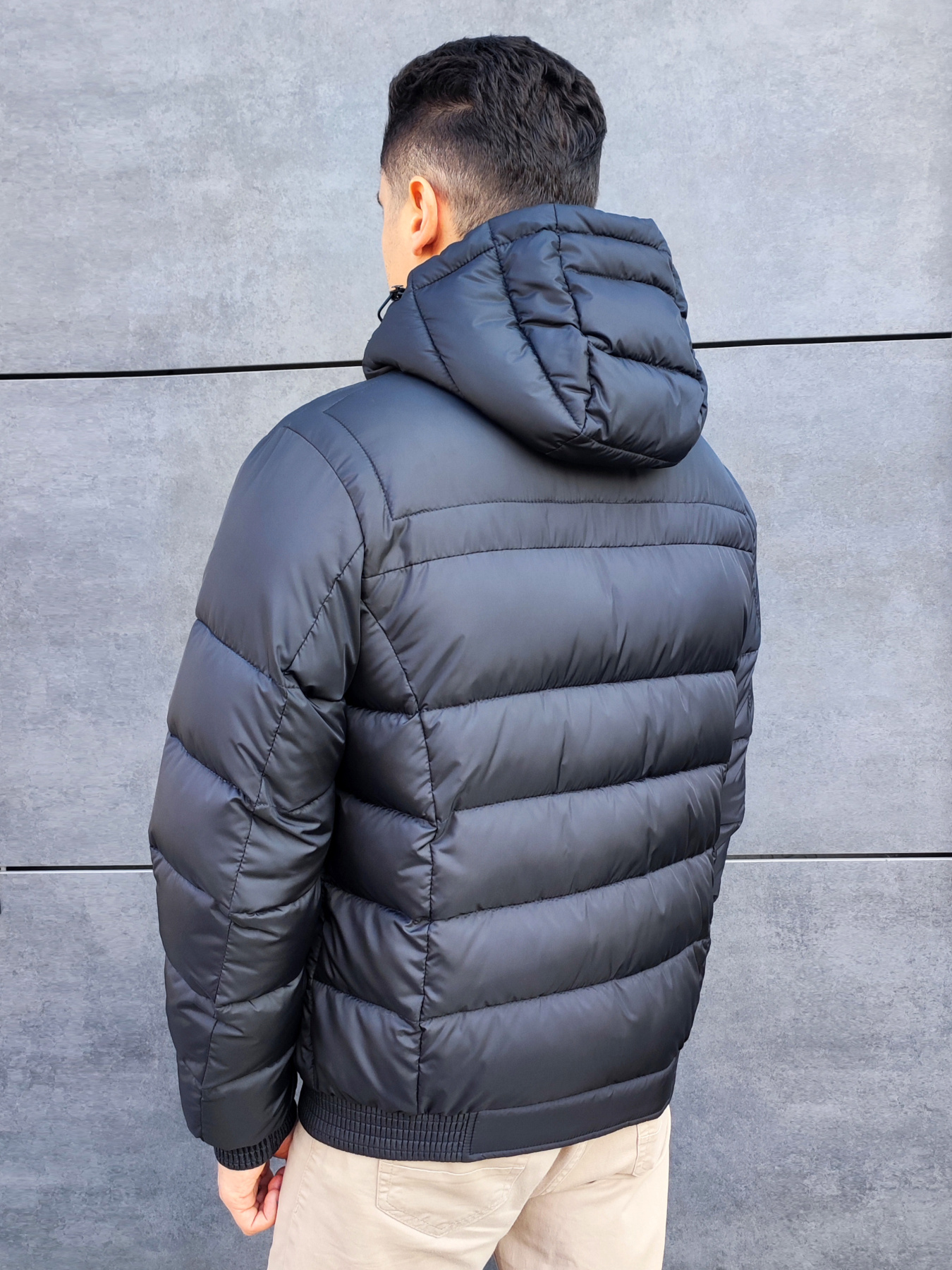 Пуховик Sun's House модель DV-102-black Фото