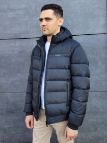 Пуховик Sun's House модель DV-102-black Фото