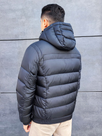 Пуховик Sun's House модель DV-102-black Фото