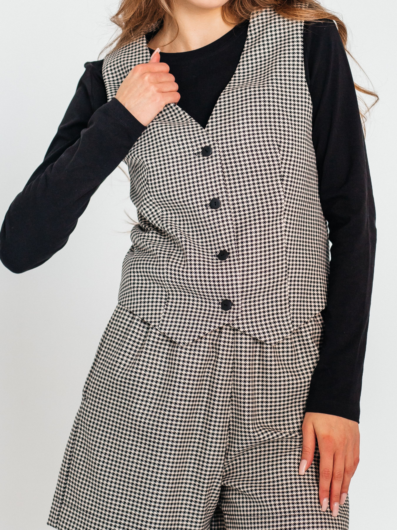 Жилет классический SHA модель SHA-24000410 Фото