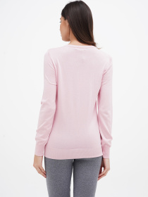 Джемпер Sassofono модель A271-SF-1409_пудра Джемпер Sassofono модель A271-SF-1409_пудра Фото