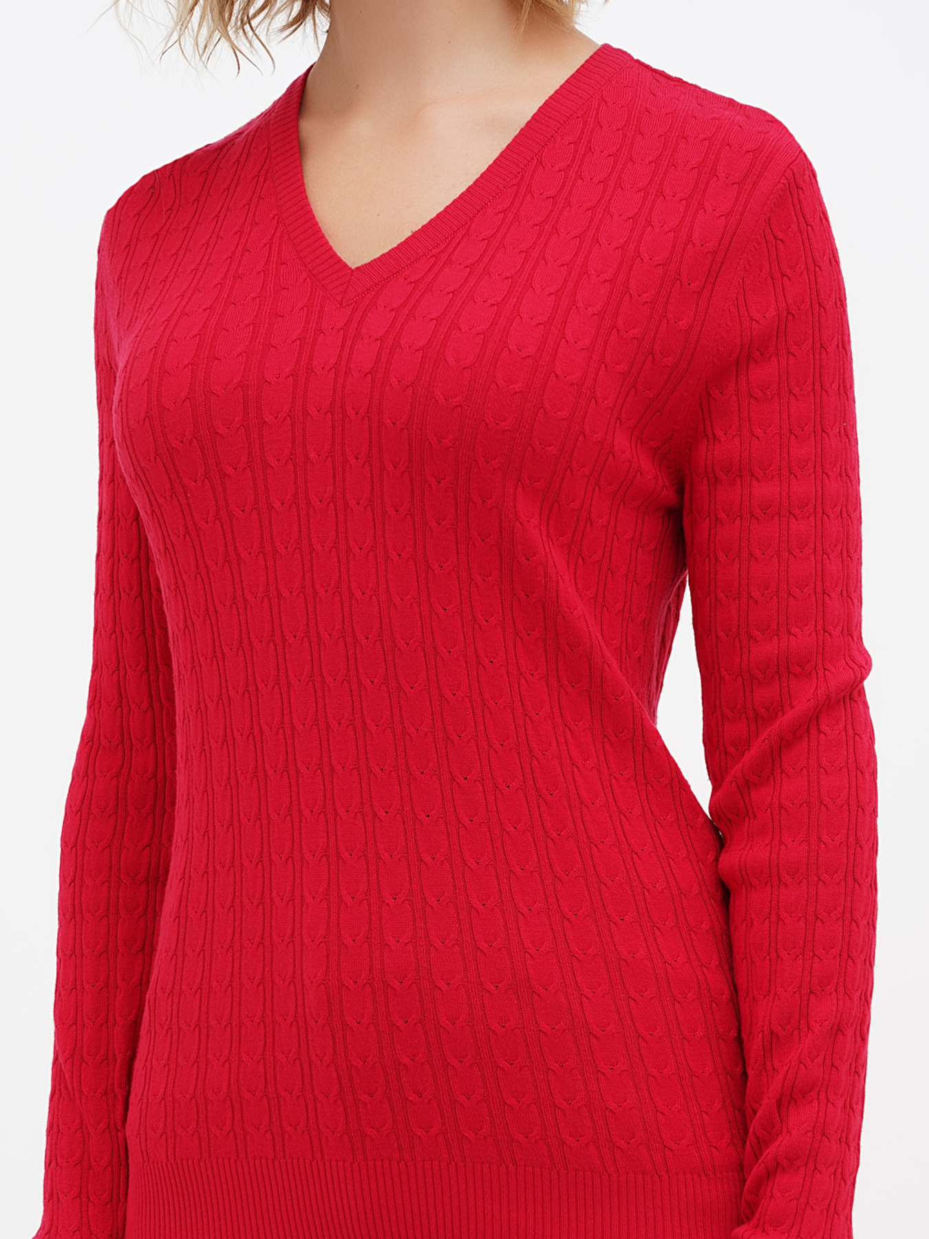 Джемпер Sassofono модель A271-SF-1414_красный Фото