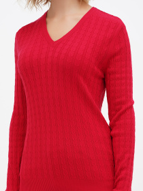 Джемпер Sassofono модель A271-SF-1414_красный Фото