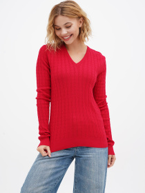 Джемпер Sassofono модель A271-SF-1414_красный Фото