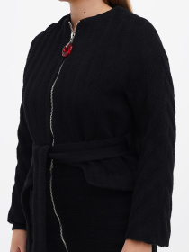 Пальто Sassofono модель A271-SF-1420_черный Фото