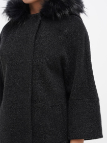 Пальто Sassofono модель A271-SF-1421_серый Фото