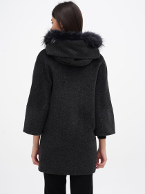 Пальто Sassofono модель A271-SF-1421_серый Фото