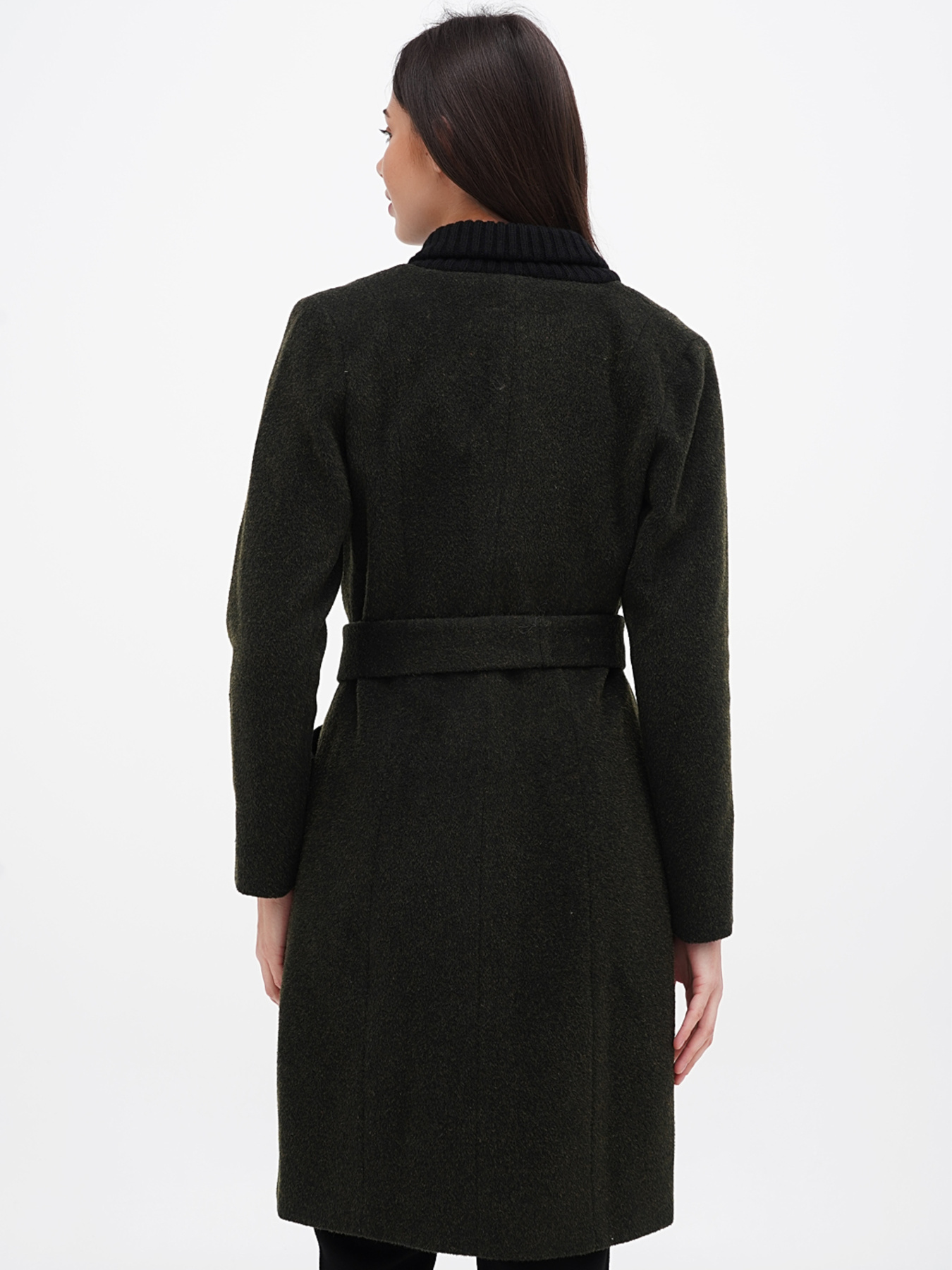 Пальто Sassofono модель A271-SF-1429_хаки Фото