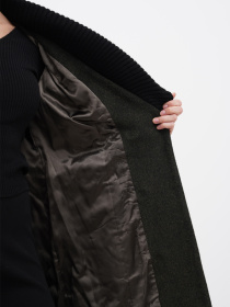 Пальто Sassofono модель A271-SF-1429_хаки Фото