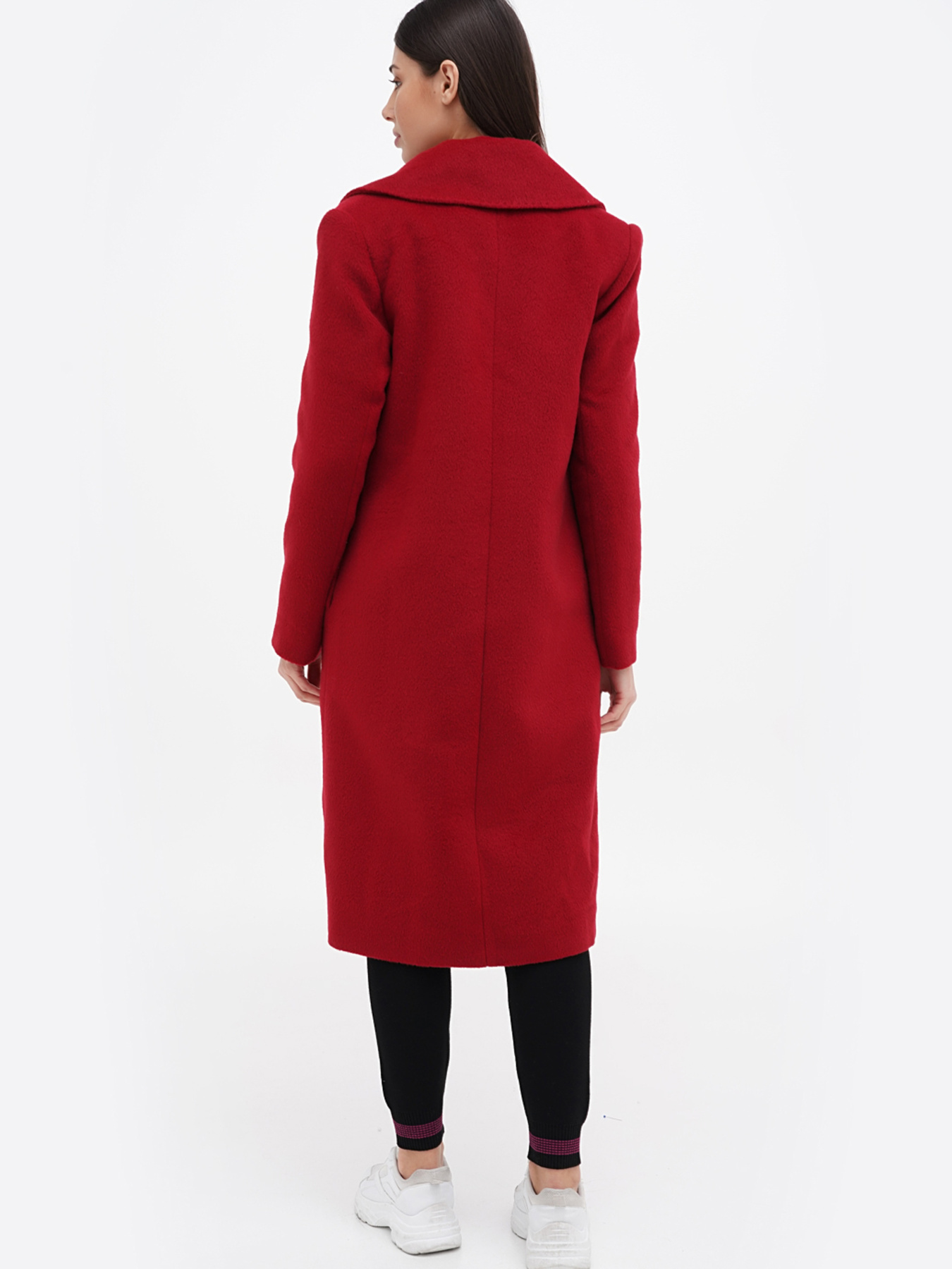 Пальто Sassofono модель A271-SC-1493_красный Фото