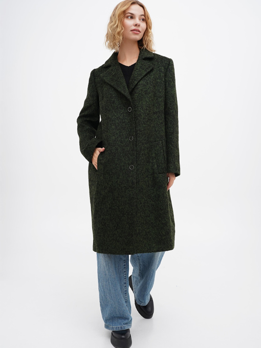 Пальто Sassofono модель A271-SC-1497_зеленый Фото
