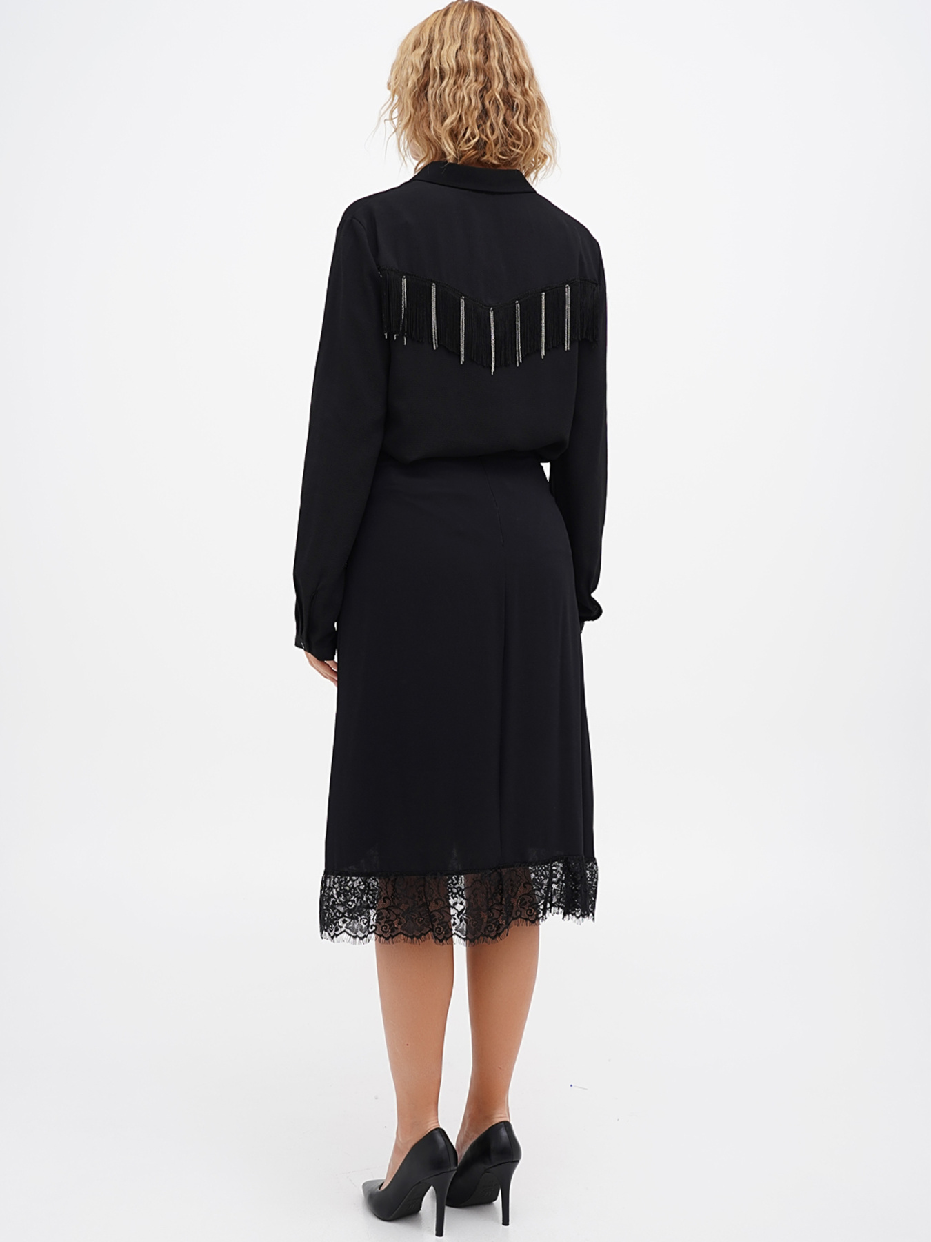 Юбка миди Sassofono модель A271-SC-1560 Фото