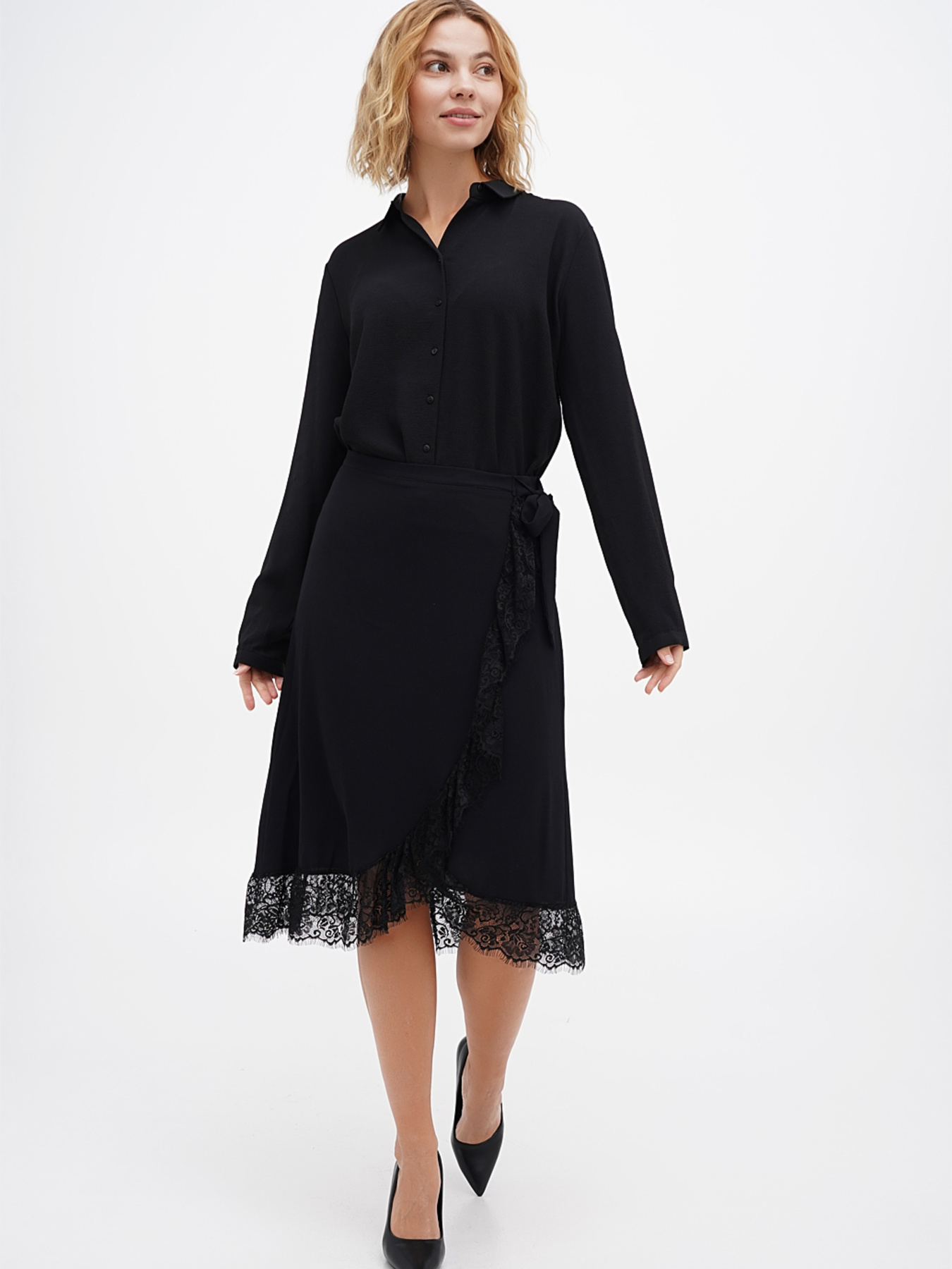 Юбка миди Sassofono модель A271-SC-1560 Фото